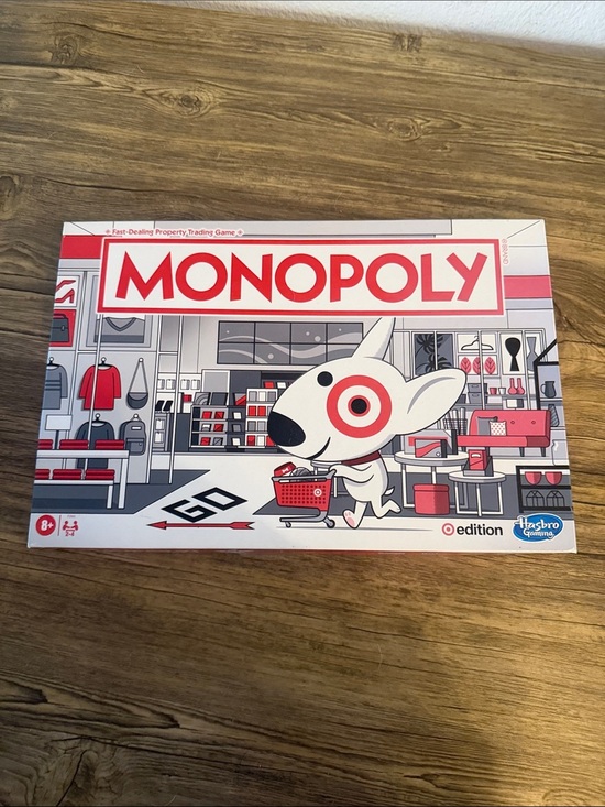 Monopoly Other - MONOPOLY Target Edition Board Game - Red, White, Black
